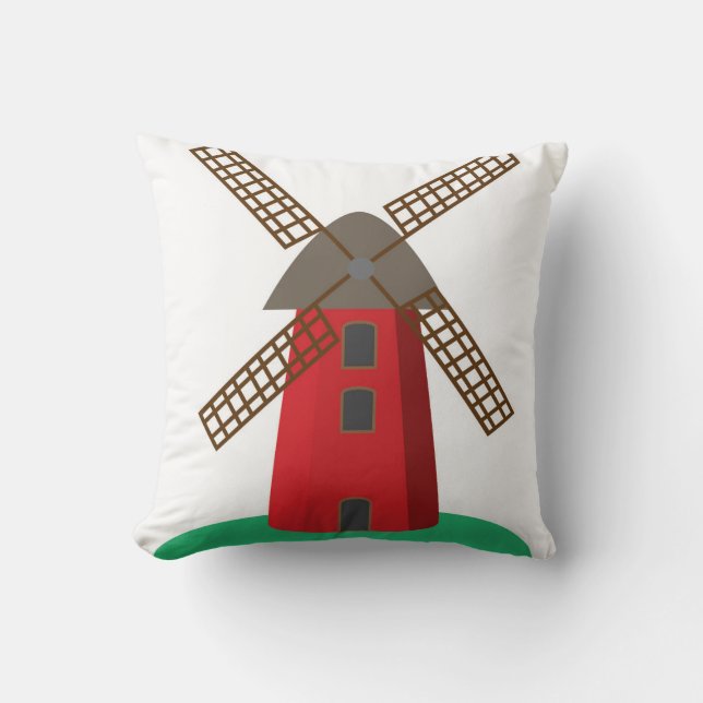 Coussin Moulin à vent (Recto)