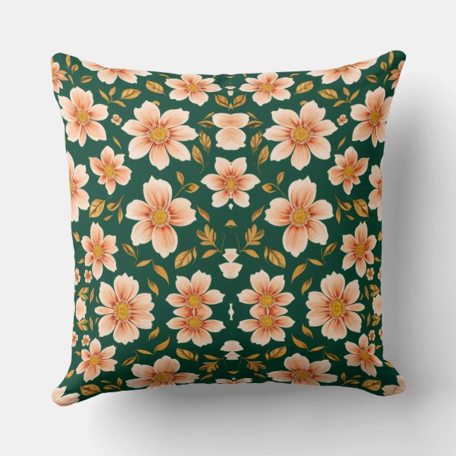 Coussin Mountain flowers (Verso)