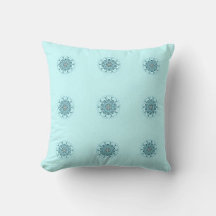 Coussin mousse de mer abstraite