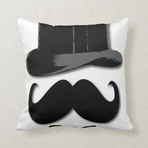 Coussin moustache, casquette supérieur et arc - attachez