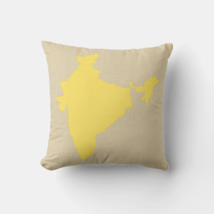 Coussin Moutarde Spice Moods Inde