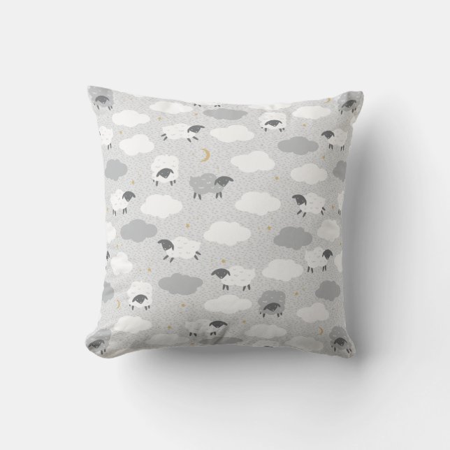 Coussin Mouton à pâte feuilletée (Recto)