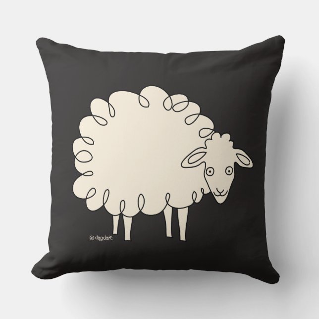 Coussin Moutons ! (Recto)