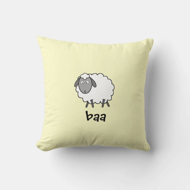 Coussin Moutons (Recto)