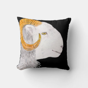 Coussin Moutons avec cornes