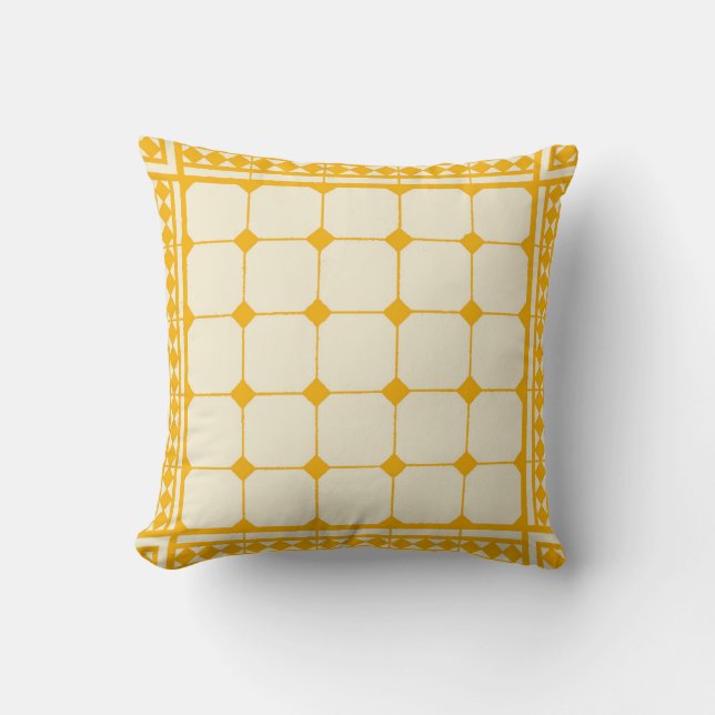 Coussin Mouvement des arts et de l'artisanat (Recto)