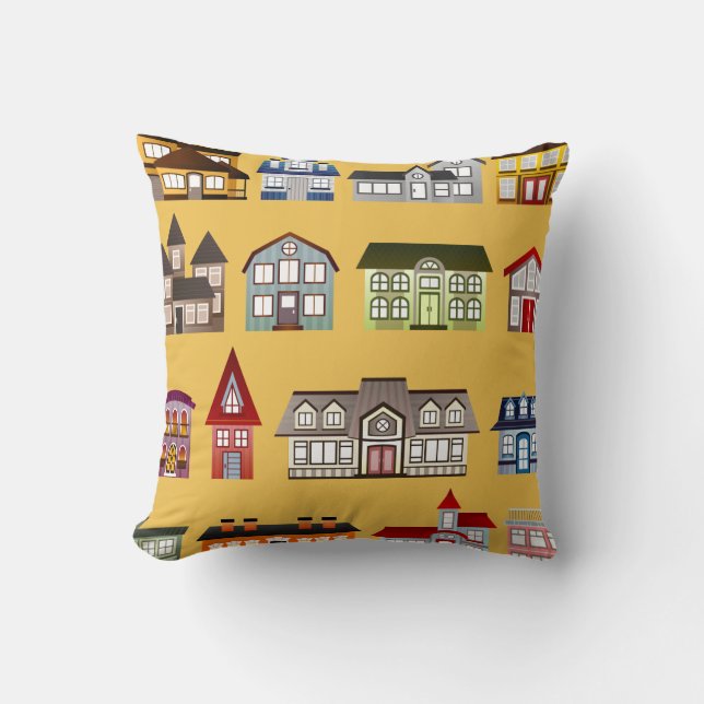 Coussin Moving House New Home personnalisée (Recto)