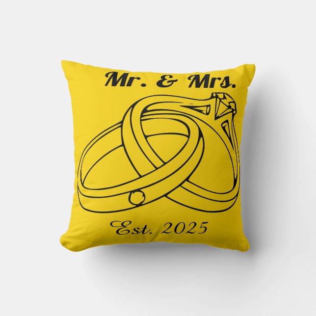 Coussin Mr. and Mrs. (Recto)
