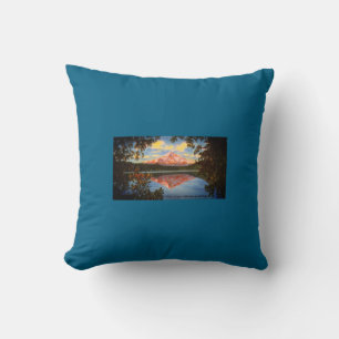 Coussin Mt Hood, Oregon Crystal Clear Lac perdu