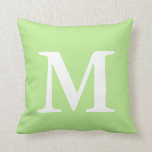 Coussin MThrow vert à la menthe