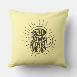 Coussin Mug de café