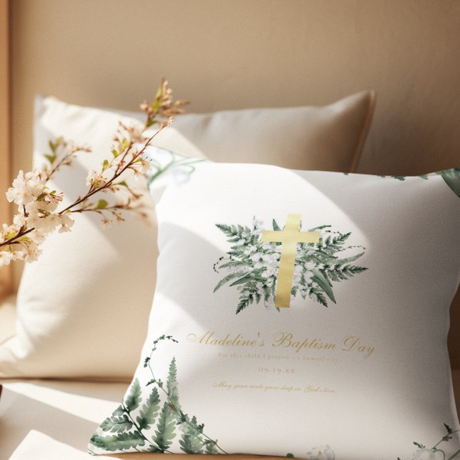 Coussin Muguet | Baptême Cadeau de Baptême (Créateur téléchargé)