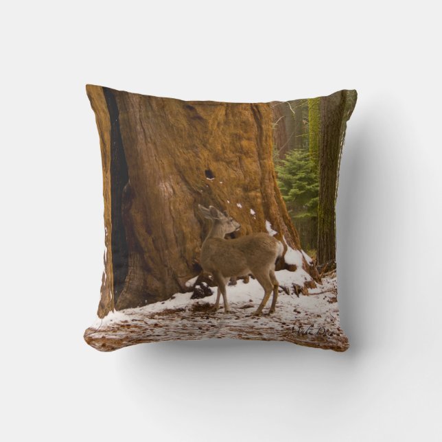 Coussin Mule Deer (Recto)