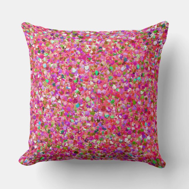 Coussin Multicolor Modern Modern Grit Glitter #4 (Recto)