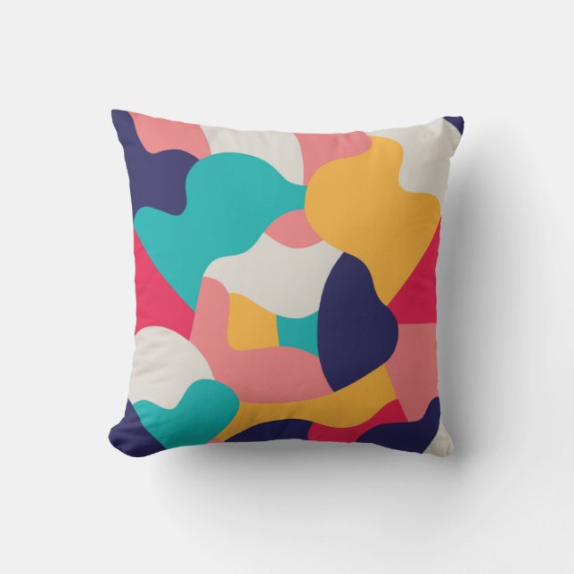 Coussin Multicolor Pattern (Recto)