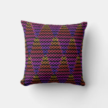 Coussin Multicolore Rhombus