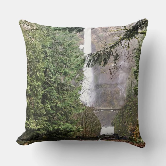 Coussin Multnomah Falls (Recto)