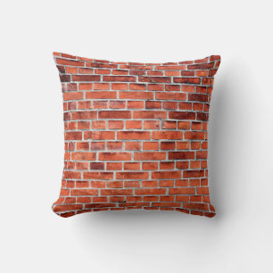 Coussin Mur Brown en brique