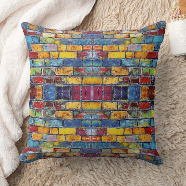 Coussin Mur de briques (Couverture)