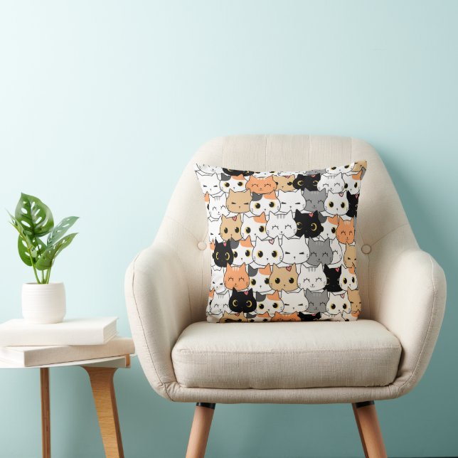 Coussin Mur Kitty 16x16 (Chaise)
