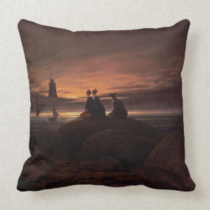 Coussin Musardez l'augmentation au-dessus de la mer, 1822