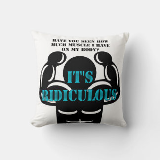 Coussin muscles si forts que c'est ridicule drôle