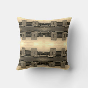 Coussin Musée vintage de Bagdad en Irak