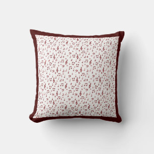 Coussin musical rouge