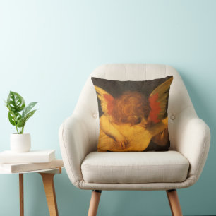 Coussin Musicien Ange jouant du luth par Rosso Fiorentino
