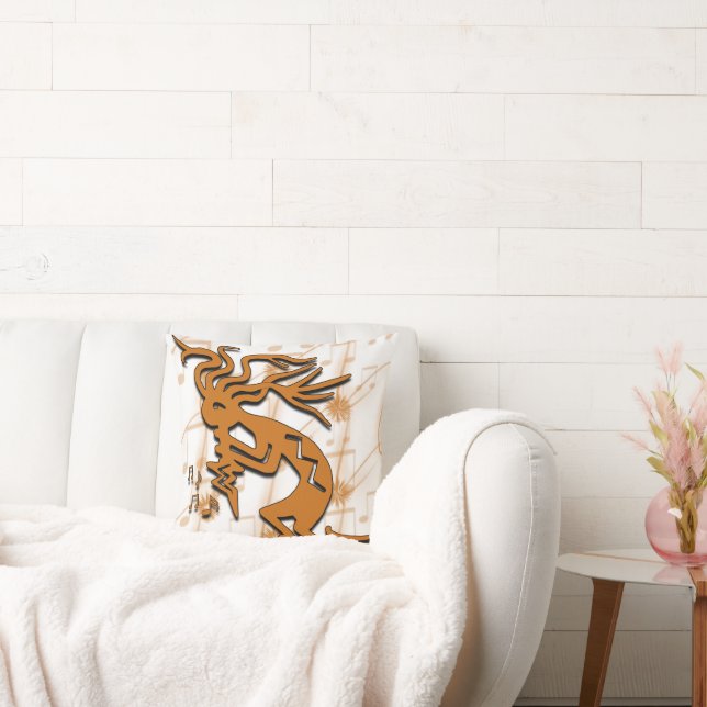 Coussin Musicien Kokopelli à gauche (Canapé)