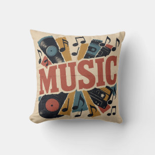 Coussin Musique