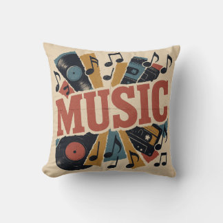 Coussin Musique