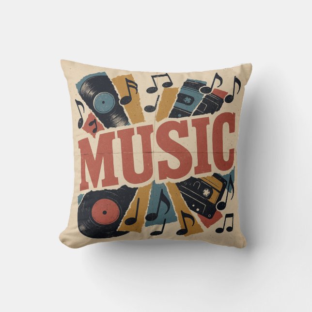 Coussin Musique (Recto)