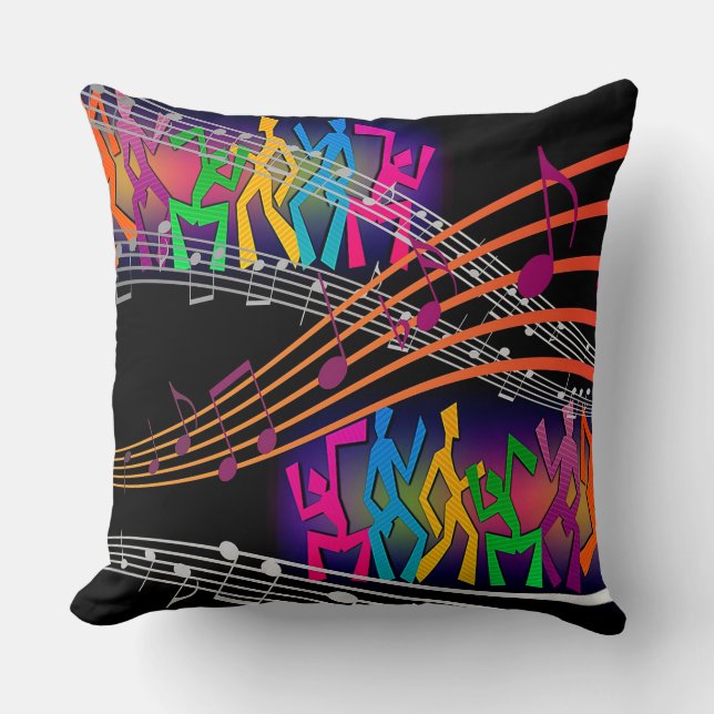 Coussin Musique (Recto)