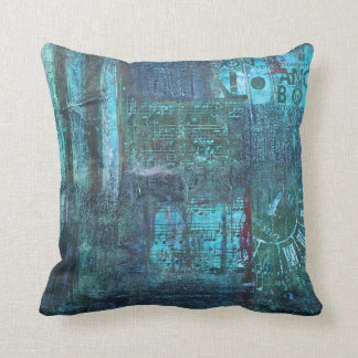 Coussin "Musique carreau dans temps"
