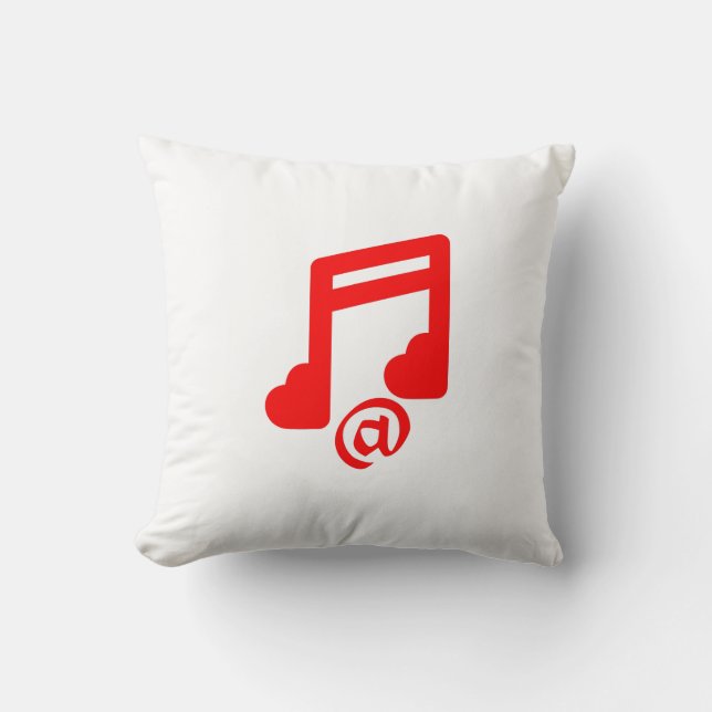 Coussin @ musique d'amour (Recto)