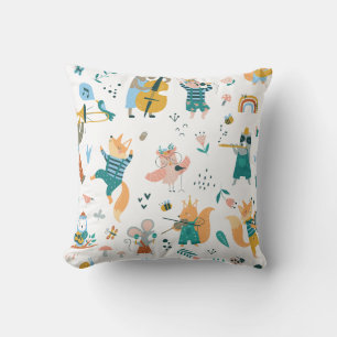 Coussin Musique de dessin