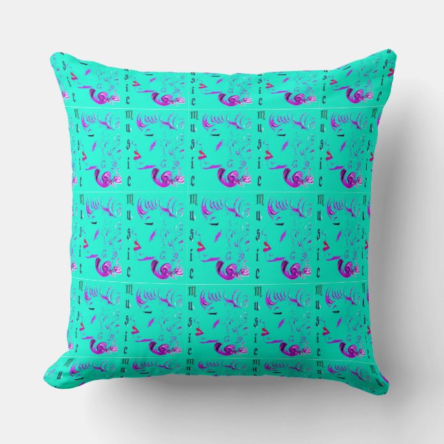 Coussin Musique de musique (Recto)
