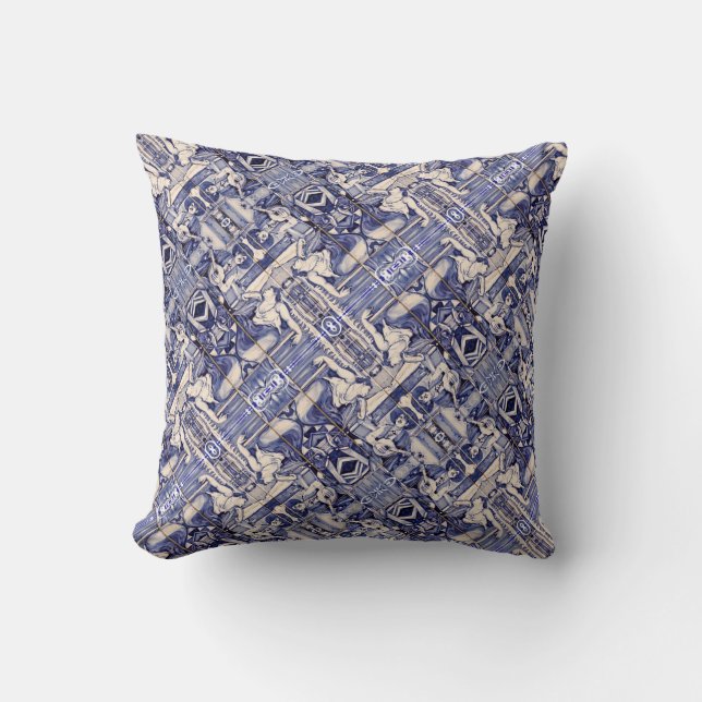 Coussin Musique folklorique du fado portugais (Recto)