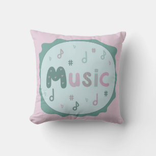 Coussin musique joyeuse