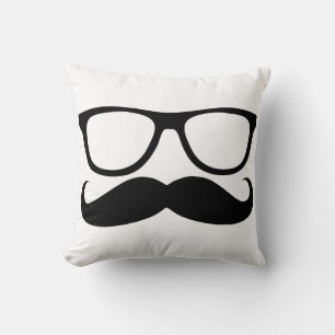 Coussin Mustache