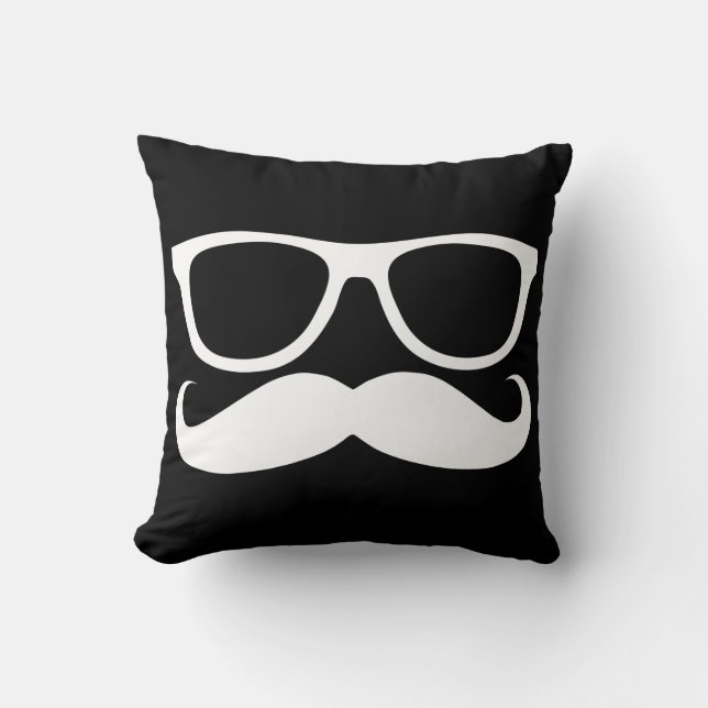 Coussin Mustache (Recto)
