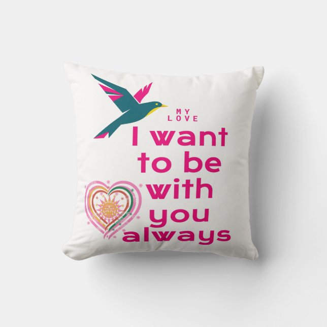 Coussin My love (Recto)