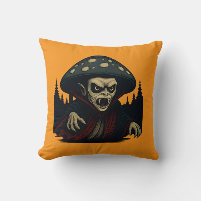 Coussin MycoVamp- Bleeding Tooth Fungi "orange" (Recto)