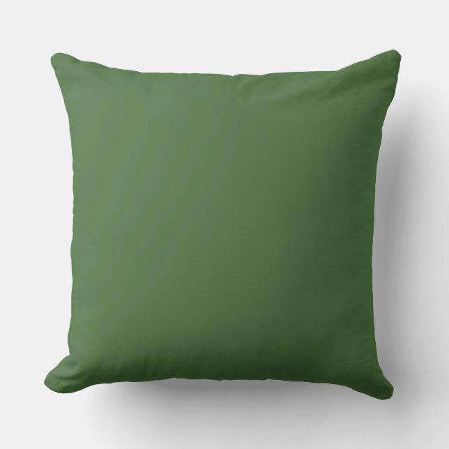 Coussin Mydeas | Lily Pad Tranquillité Couleur solide (Recto)