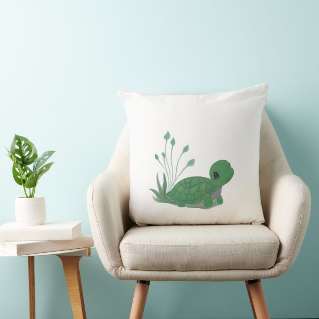 Coussin Myrtle the Turtle! (Chaise)
