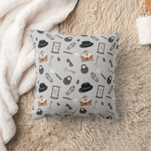 Coussin Mystery Kids Secret Agent Spy Detective Thème