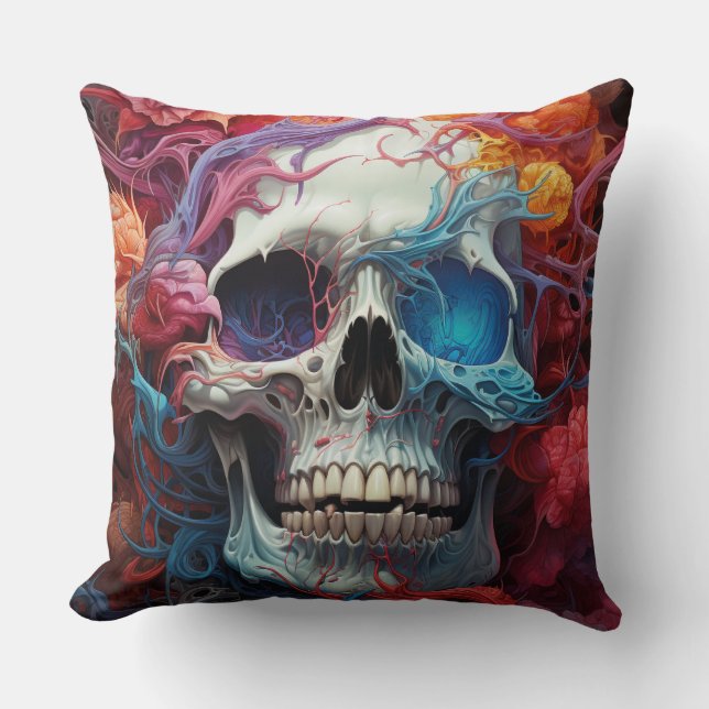 Coussin  Mystic Skull (Recto)