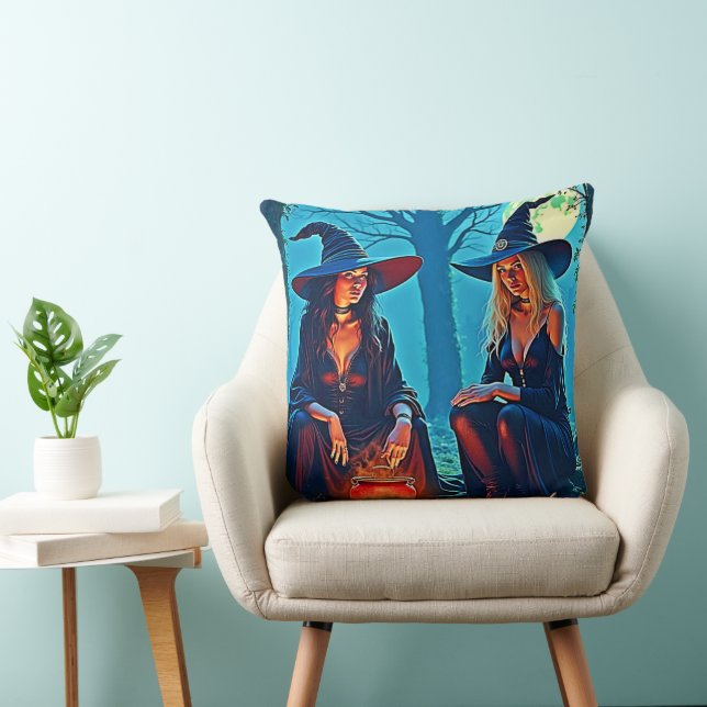 Coussin Mystic Witches Cauldron Spellbound (Chaise)