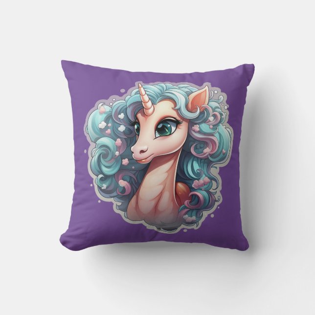 Coussin 🌟 ✨ mystique Unicorn Cushion ✨ 🌟 (Recto)